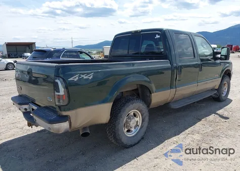 2003 Ford F250 Super Duty из США, поврежденный, VIN 1FTNW21P73EC19234
